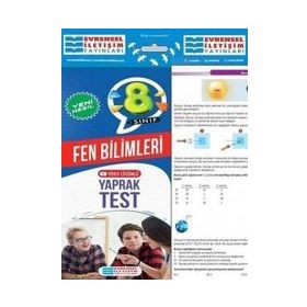 8. Sınıf Fen Bilimleri Yeni Nesil Video Çözümlü Yaprak Test-Evrensel İletişim