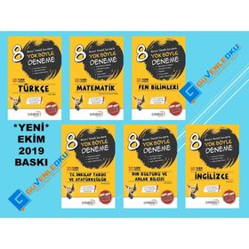8. Sınıf Fen Bilimleri Yok Böyle Branş Denemesi-Çalışkan Yayınları