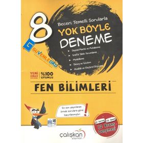 8. Sınıf Fen Bilimleri Yok Böyle Branş Denemesi-Çalışkan Yayınları