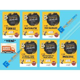 8. Sınıf Fen Bilimleri Yok Böyle Branş Denemesi-Çalışkan Yayınları