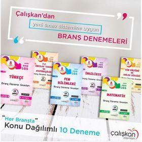 8. Sınıf Fen Bilimleri Yok Böyle Branş Denemesi-Çalışkan Yayınları
