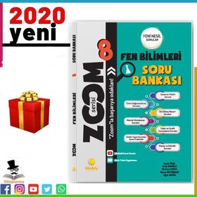 8. Sınıf Fen Bilimleri Zoom Soru Bankası Günay Yayınları