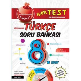 8. Sınıf Fen Liselerine Hazırlık Nar Tanesi Pisa Tarzı Sorular Türkçe Soru Bankası - Nartest Yayınları