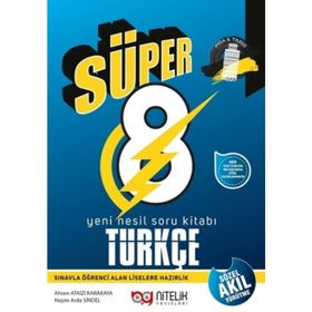8. Sınıf Fen Liselerine Hazırlık Nar Tanesi Pisa Tarzı Sorular Türkçe Soru Bankası - Nartest Yayınları