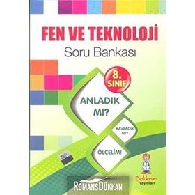 8. SINIF FEN VE TEKNOLOJI SORU BANKASI - KOMISYON (ISBN:9789944876537)