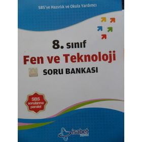 8. SINIF FEN VE TEKNOLOJI SORU BANKASI - KOMISYON (ISBN:9789944876537)