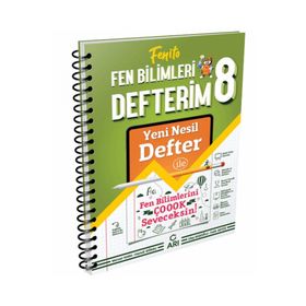 8 Sınıf Fenito Fen Bilimleri Defterim - Arı Yayınları