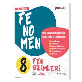 8. Sınıf Fenomen Fen Bilimleri 6 Fasikül - Gama Yayınları