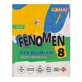 8. Sınıf Fenomen Fen Bilimleri Soru Bankası Gama Yayınları