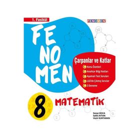 8. Sınıf Fenomen Matematik 1 Fasikül Gama Yayınları
