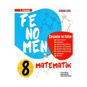 8. Sınıf Fenomen Matematik 1 Fasikül Gama Yayınları