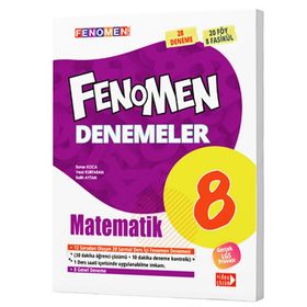 8. Sınıf Fenomen Matematik 28'li Deneme - Gama Yayınları