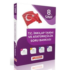 8. Sınıf Fenomen T.C. İnkılap Tarihi ve Atatürkçülük Soru Bankası-Referans Yayınları