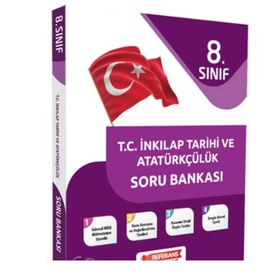 8. Sınıf Fenomen T.C. İnkılap Tarihi ve Atatürkçülük Soru Bankası-Referans Yayınları