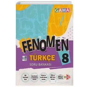 8. Sınıf Fenomen Türkçe Soru Bankası - Gama Yayınları
