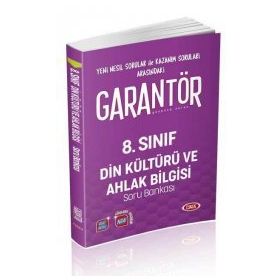 8. Sınıf Garantör Din Kültürü ve Ahlak Bilgisi Soru Bankası Data Yayınları