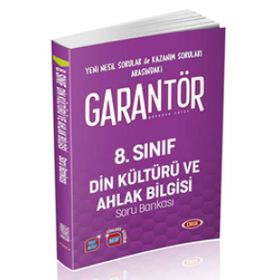 8. Sınıf Garantör Din Kültürü ve Ahlak Bilgisi Soru Bankası Data Yayınları