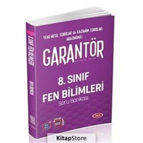 8. Sınıf Garantör Fen Bilimleri Soru Bankası Data Yayınları