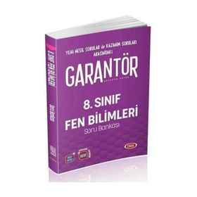 8. Sınıf Garantör Fen Bilimleri Soru Bankası Data Yayınları