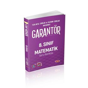 8.Sınıf Garantör Matematik Soru Bankası Data Yayınları