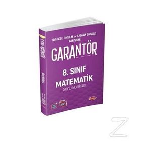 8.Sınıf Garantör Matematik Soru Bankası Data Yayınları