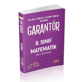 8.Sınıf Garantör Matematik Soru Bankası Data Yayınları