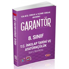 8. Sınıf Garantör T. C. İnkılap Tarihi ve Atatürkçülük Soru Bankası Data Yayınları