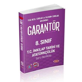 8. Sınıf Garantör T. C. İnkılap Tarihi ve Atatürkçülük Soru Bankası Data Yayınları