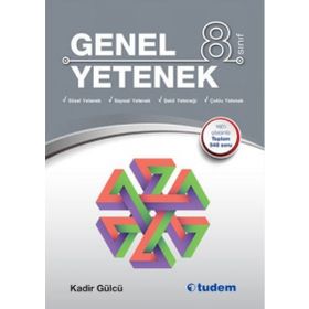 8. Sınıf Genel Yetenek Kitabı Tudem Yayınları