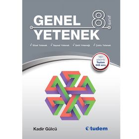 8. Sınıf Genel Yetenek Kitabı Tudem Yayınları