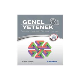 8. Sınıf Genel Yetenek Kitabı Tudem Yayınları