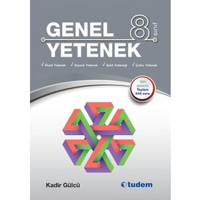 8. Sınıf Genel Yetenek Kitabı Tudem Yayınları