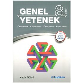 8. Sınıf Genel Yetenek Kitabı Tudem Yayınları