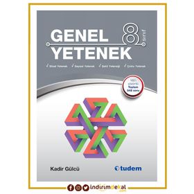 8.Sınıf Genel Yetenek - Tudem Yayınları