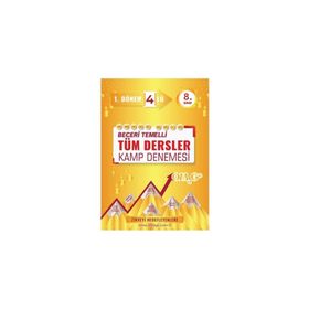 8. Sınıf Gold Tüm Dersler 1. Dönem Dörtlü Kamp Denemesi Omage Yayınları