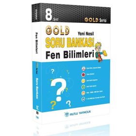 8. Sınıf Gold Yeni Nesil Fen Bilimleri Soru Bankası-Mutlu Yayıncılık