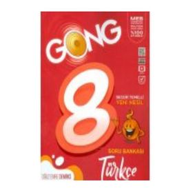 8.Sınıf Gong Türkçe Soru Bankası-Eğiten Kitap Yayınları
