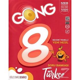 8. Sınıf Gong Türkçe Soru Bankası-Gong Yayınları