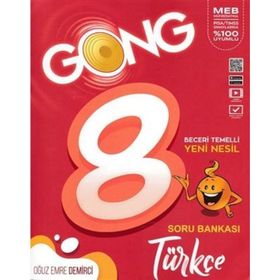 8. Sınıf Gong Türkçe Soru Bankası-Gong Yayınları