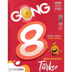 8. Sınıf Gong Türkçe Soru Bankası-Gong Yayınları