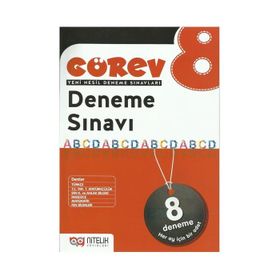 8. Sınıf Görev 8'li Deneme Sınavı - Nitelik Yayınları