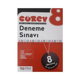 8. Sınıf Görev 8'li Deneme Sınavı - Nitelik Yayınları