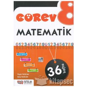 8. Sınıf Görev Matematik Soru Bankası Nitelik Yayınevi 2019