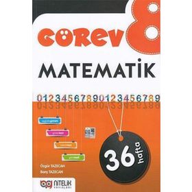 8. Sınıf Görev Matematik Soru Bankası Nitelik Yayınevi 2019