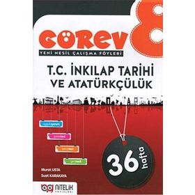 8. Sınıf Görev T.C. İnkılap Tarihi ve Atatürkçülük Soru Bankası-Nitelik Yayınları