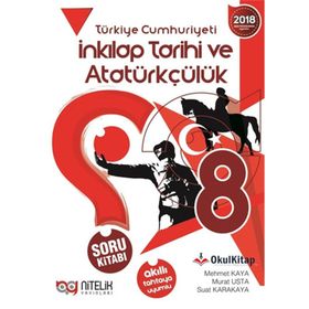 8. Sınıf Görev T.C. İnkılap Tarihi ve Atatürkçülük Soru Bankası-Nitelik Yayınları
