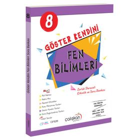 8. Sınıf Göster Kendini Fen Bilimleri Soru Bankası Çalışkan Yayınları