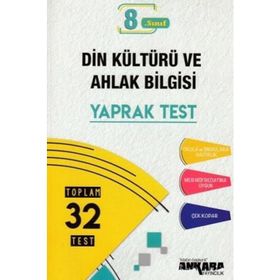 8. Sınıf Güçlendiren Din Kültürü Soru Bankası - Ankara Yayıncılık