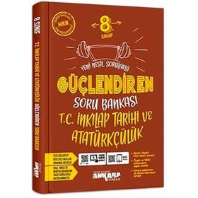 8.Sınıf Güçlendiren İnkılap Tarihi Soru Bankası-Ankara Yayınları