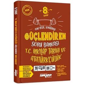 8.Sınıf Güçlendiren İnkılap Tarihi Soru Bankası-Ankara Yayınları